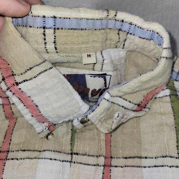 Vintage Shirts Lot Mens Gray Blue Button Down Collared Workwear Business Shirt - Picture 6 of 11